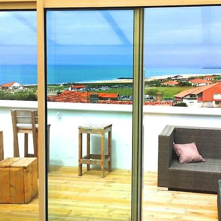 T2 A Anglet Grande Terrasse Vue Mer, Plage A Pied. Luaran gambar